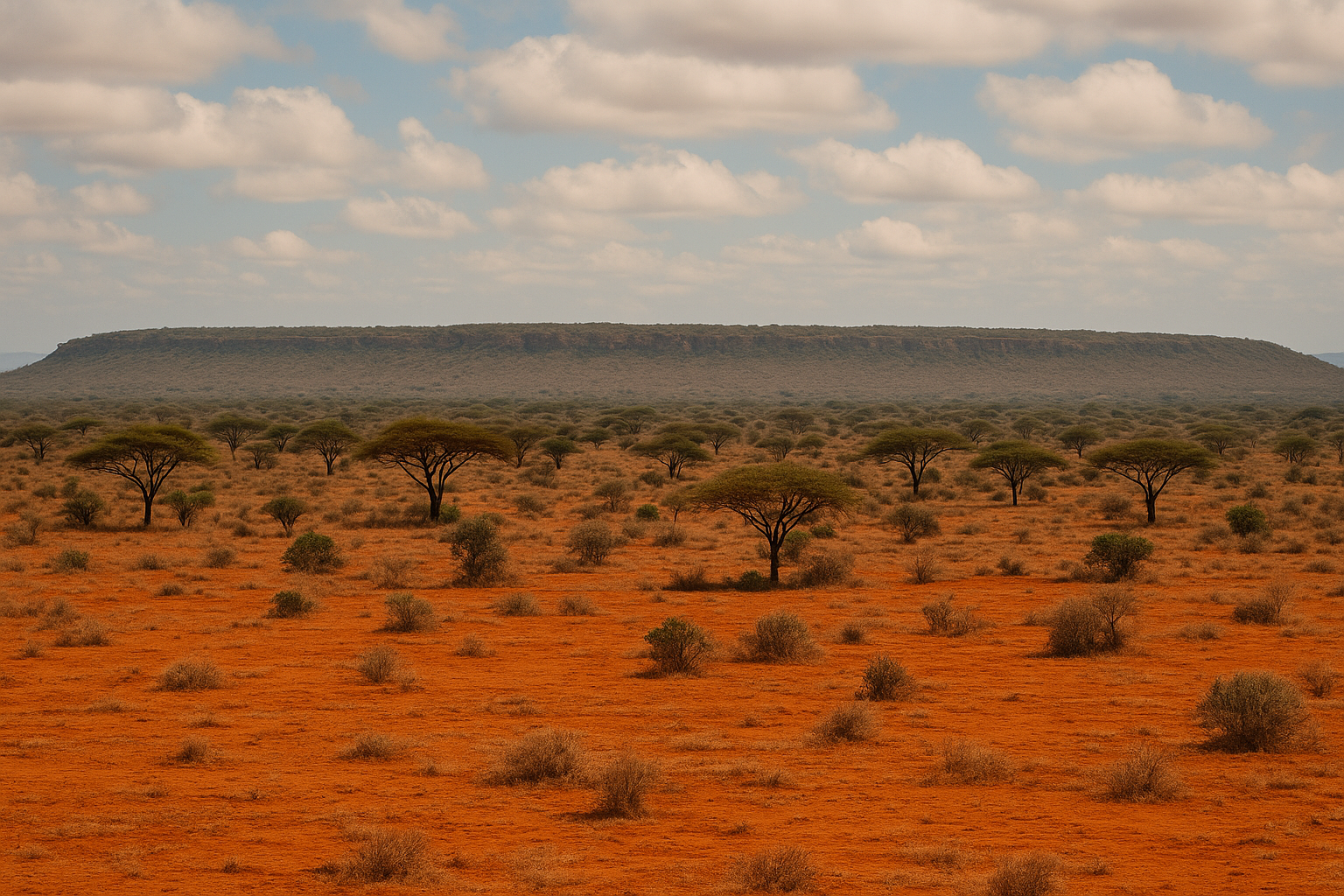 Yatta Plateau in Tsavo East